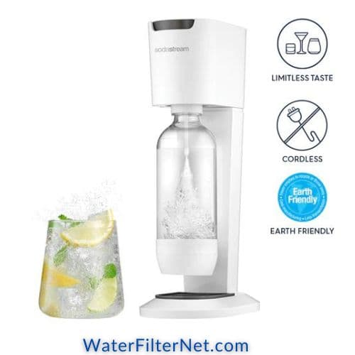 White SodaStream Genesis machine