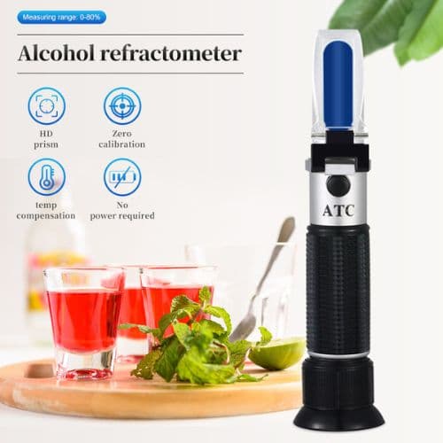 Alcohol Refractometer for precise alcohol content measurement