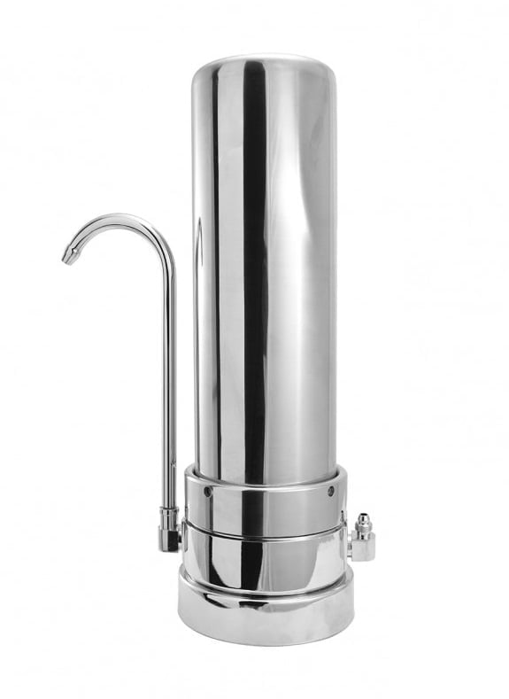 water filter chrome