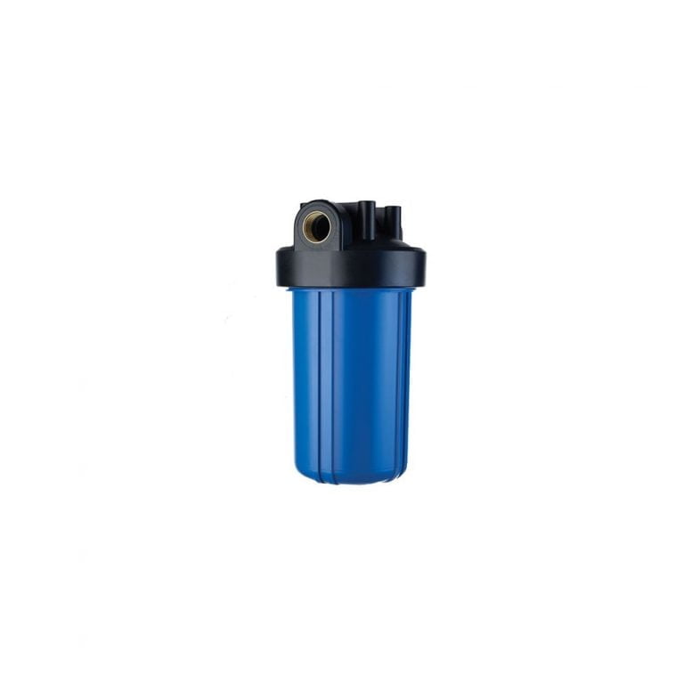 Aquafilter FH10B1-B-WB Big Blue 10" Water Filter Housing – 1 Inlet/Outlet, Blue, Commercial/Home