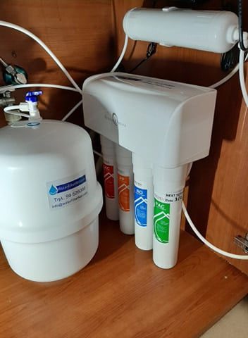 5 stage reverse osmosis water filtration system