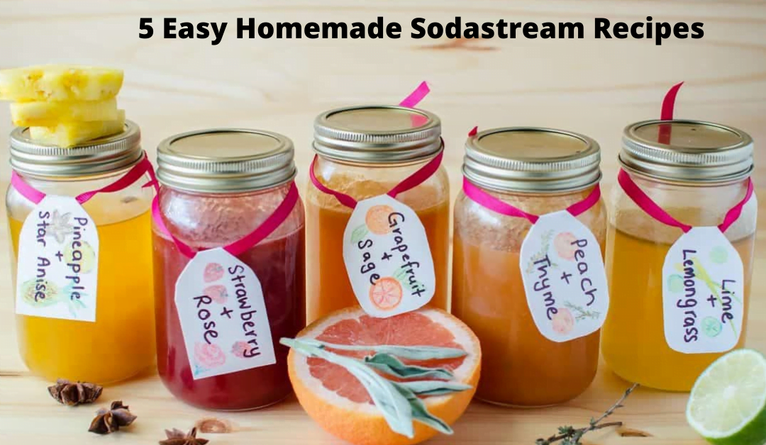 5 Easy Homemade Sodastream Recipes | Soda Syrups