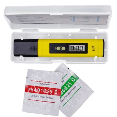 ph water meter with authomatic calibration