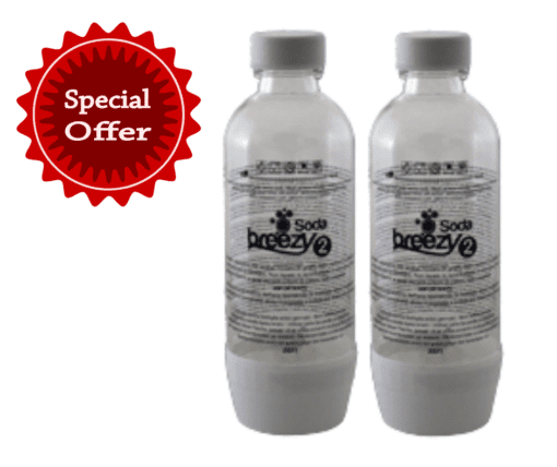 Pack of 2 bottles for Soda Water Makers