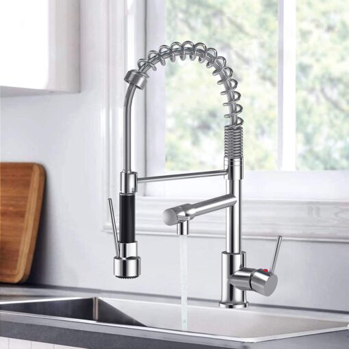 pull out kitchen tap
