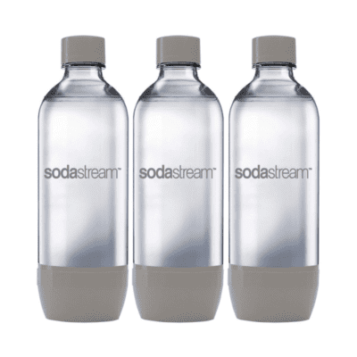 SodaStream Bottle 1 Liter Triple Pack BPA Free