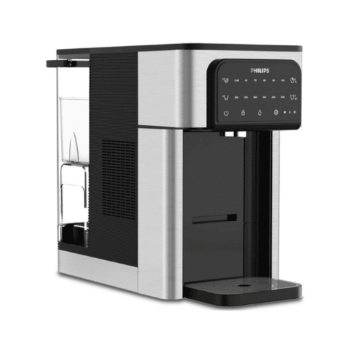 Side view of Philips ADD5980S Hot and Cold Water Dispenser with Micro X-Clean Filter and LED Display in Cyprus