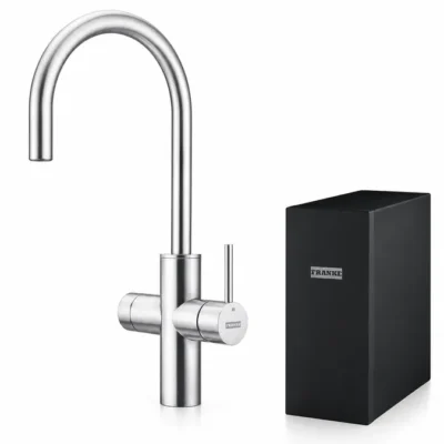 Franke Mythos Water Hub All-in-One Cyprus – 5-in-1 stainless steel water dispenser with chilled, boiling, filtered and sparkling water – WaterFilterNet Cyprus