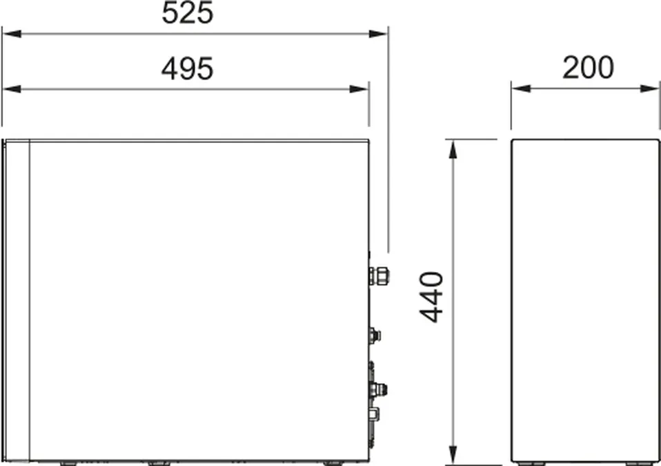 Franke Mythos Water Hub under sink unit dimensions
