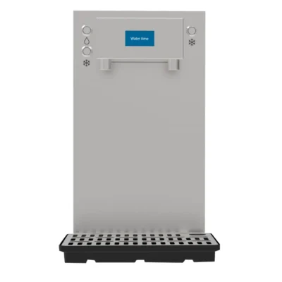 ICE 40 UP commercial water dispenser and chiller with two taps