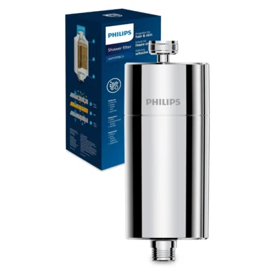 Philips AWP1775CH chrome shower filter with retail box